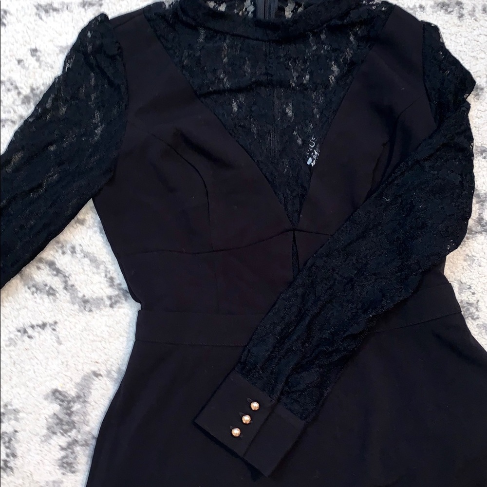 Black Lace Top